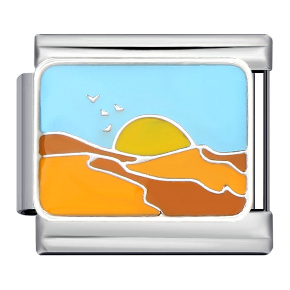 Wholesale Italian Charm Bracelet 9mm DIY Splicing Cute Creative Stainless Steel Composable Bracelet