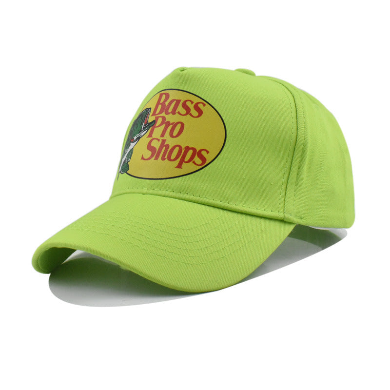 Wholesale Solid color printed outdoor fishing sun protection men' s baseball cap hat