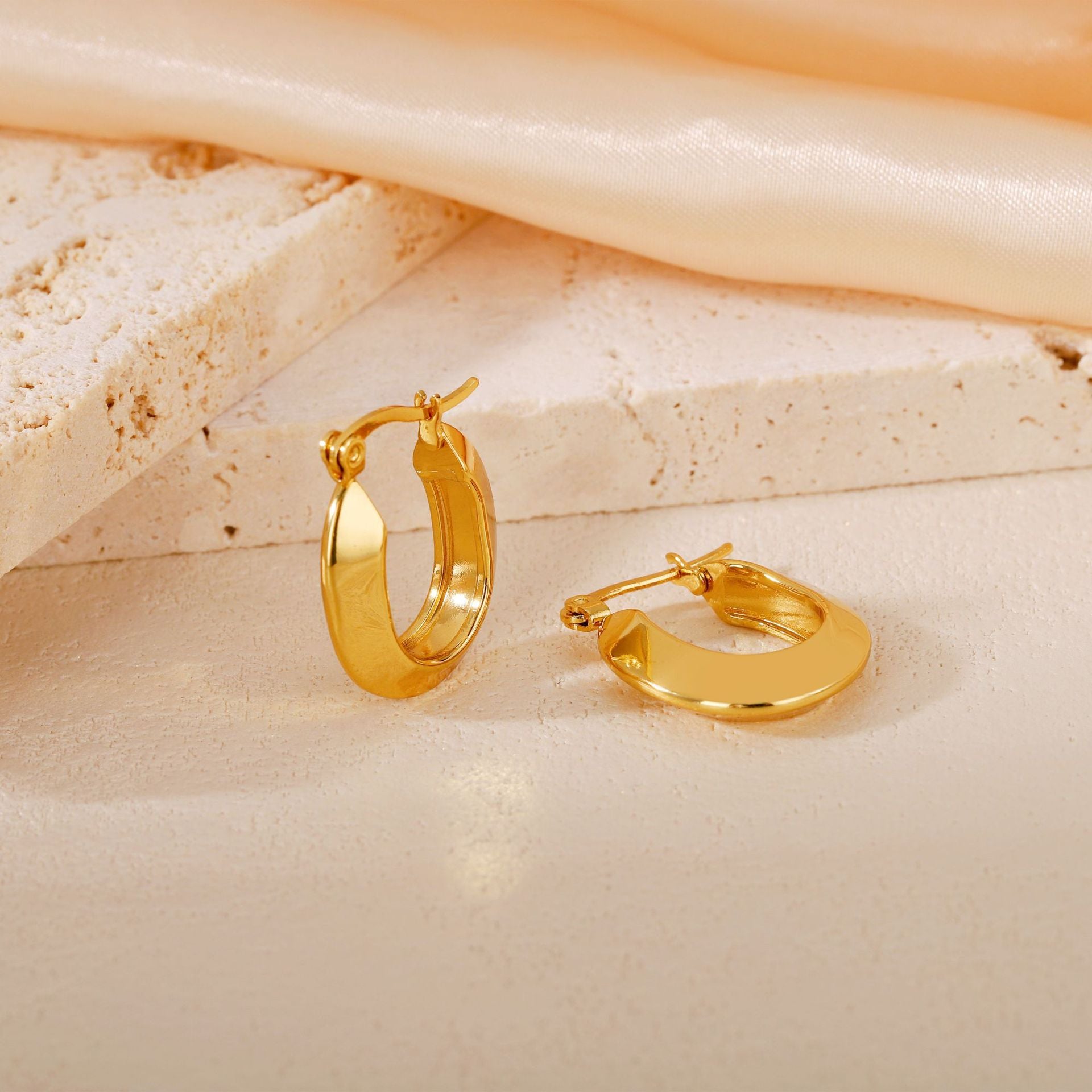 Wholesale  Hypoallergenic Jewelry  Titanium Steel Earrings