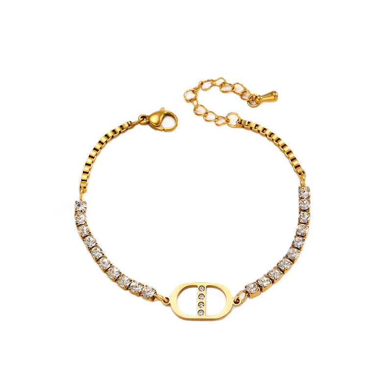 Wholesale stainless steel  versatile exquisite Bracelet