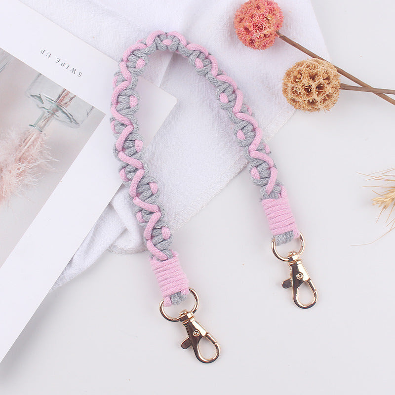 Wholesale  creative handmade woven pattern cup set cup rope cup belt cup accessories