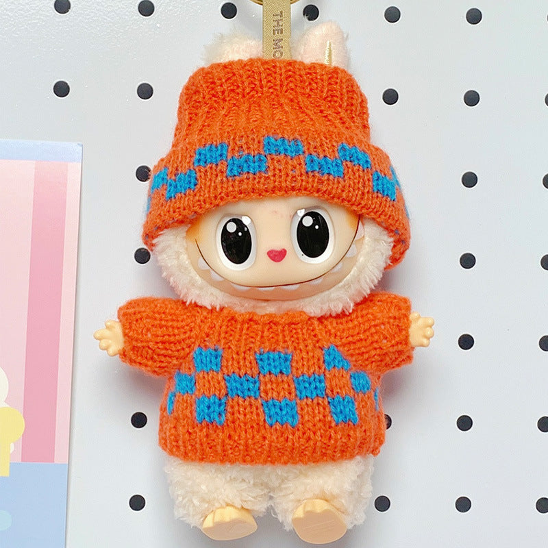 Wholesale Cute cartoon mini doll clothes
