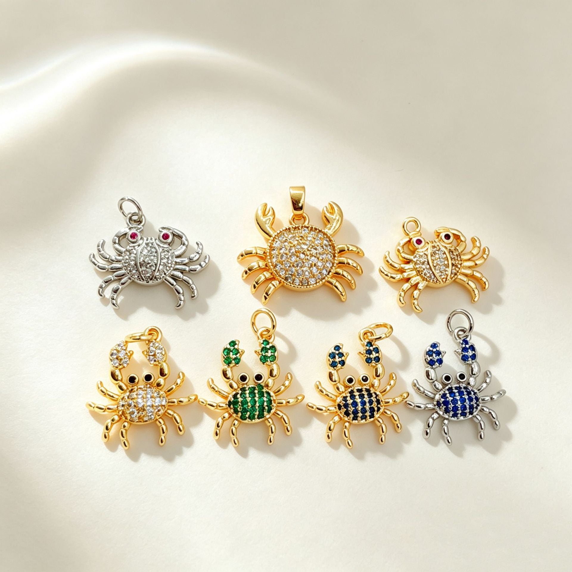 Wholesale Copper Electroplated Ocean Series Necklace Stylish Women' s Layering Jewelry