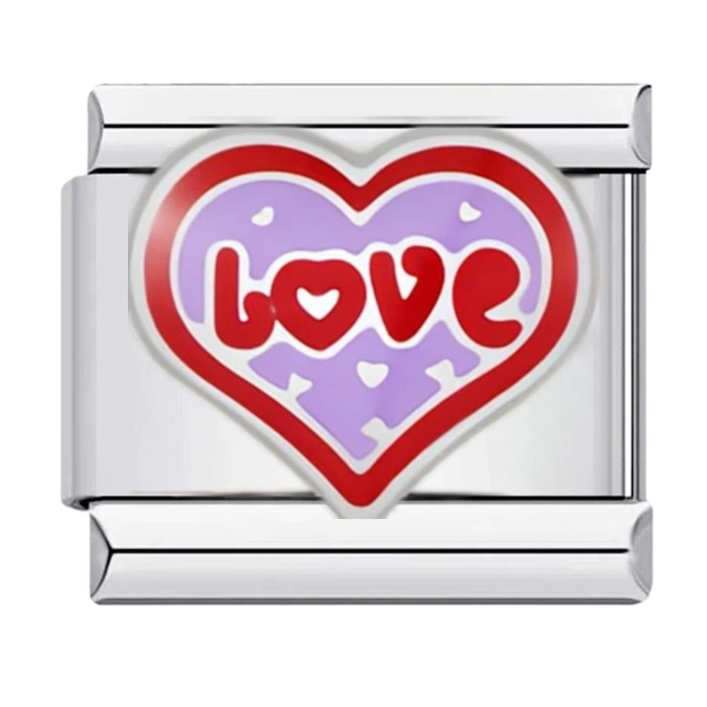 Wholesale Cartoon Series DIY Italian Charm Bracelet Titanium Steel Modular Design For Women Fashion Accessory Gift