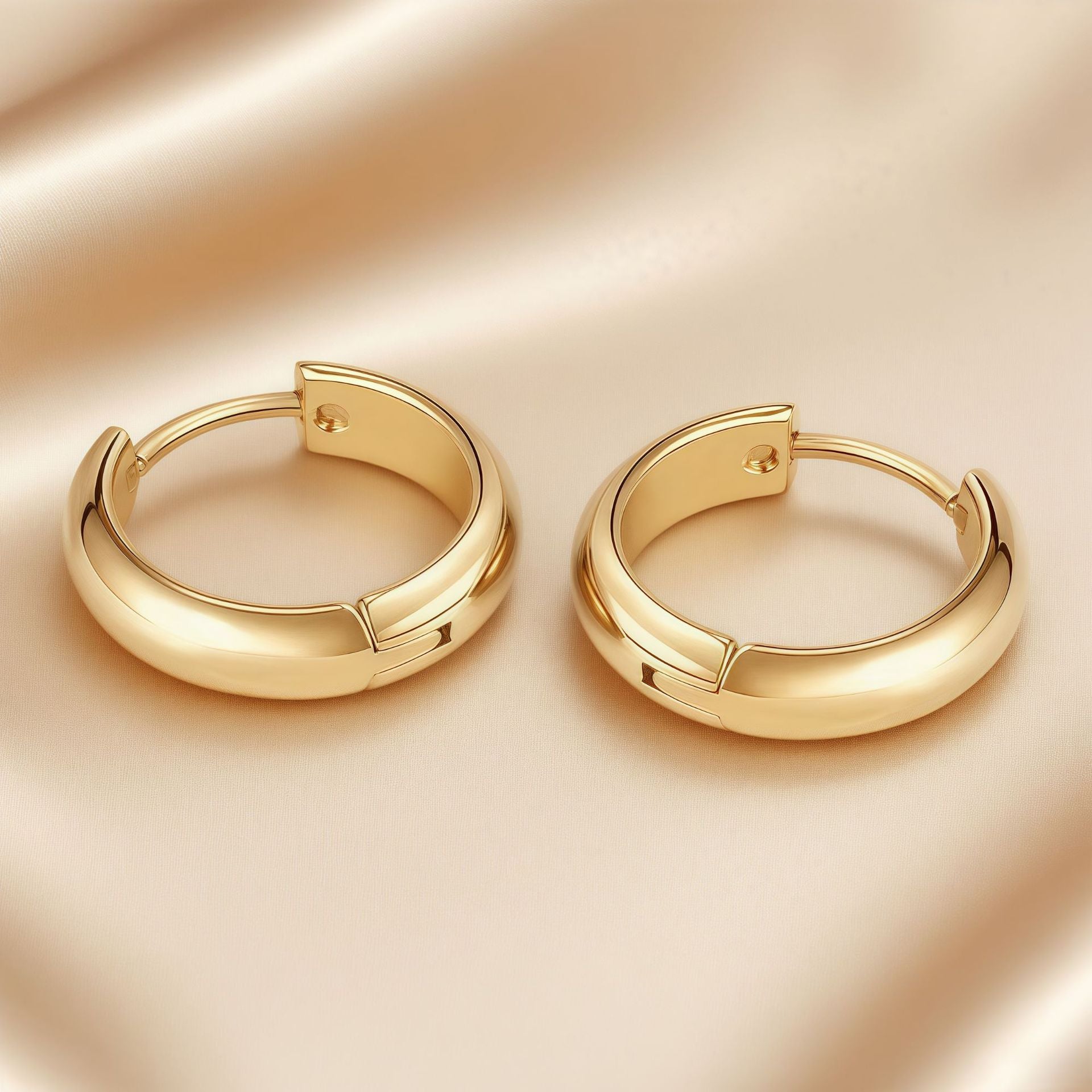 Wholesale Steel titanium hoop earrings