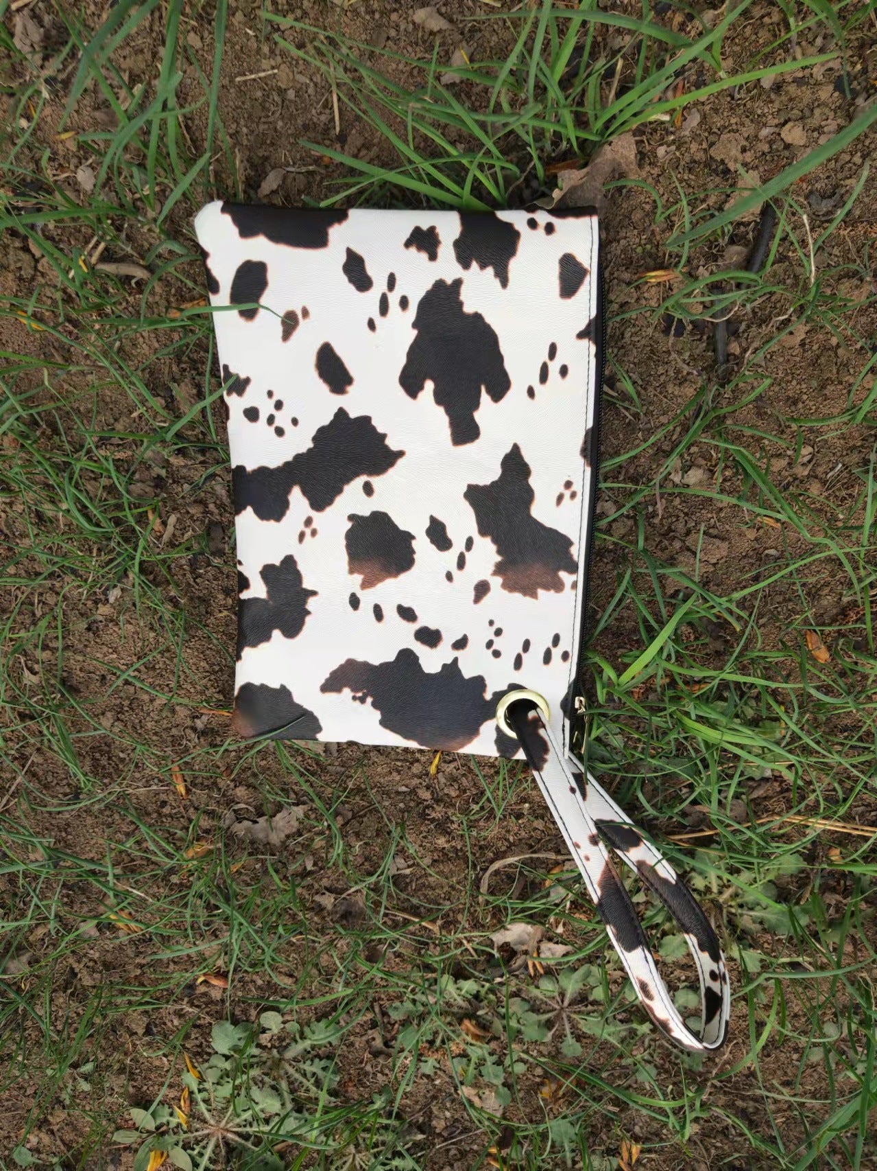 Wholesale Western Style Aztec Leopard Sunflower Clutch Cosmetic Bag Handbag ACC-HB-ChunYan001