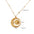 Wholesale  Lucky Sun Moon Pendant Stainless Steel Necklace