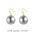Wholesale Large Pearl Sterling Silver Earrings