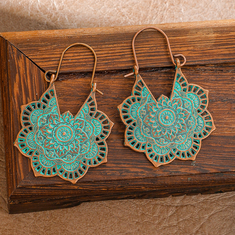 Wholesale Zinc Alloy Maillard Style Earrings Set