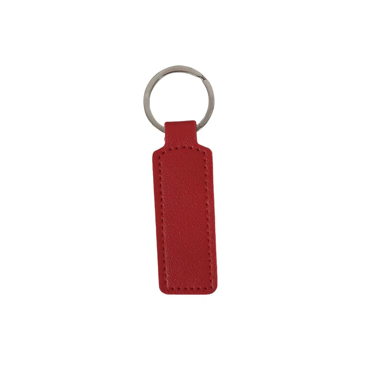 Wholesale Trendy Leather Keychain Car Key Accessory Minimalist Pendant Double Sided ing Everyday Gift