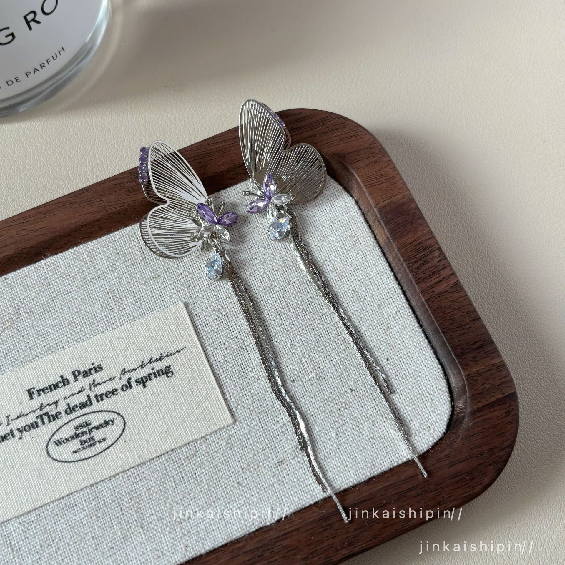 Wholesale  Butterfly Flying Earrings  Ear Jewelry