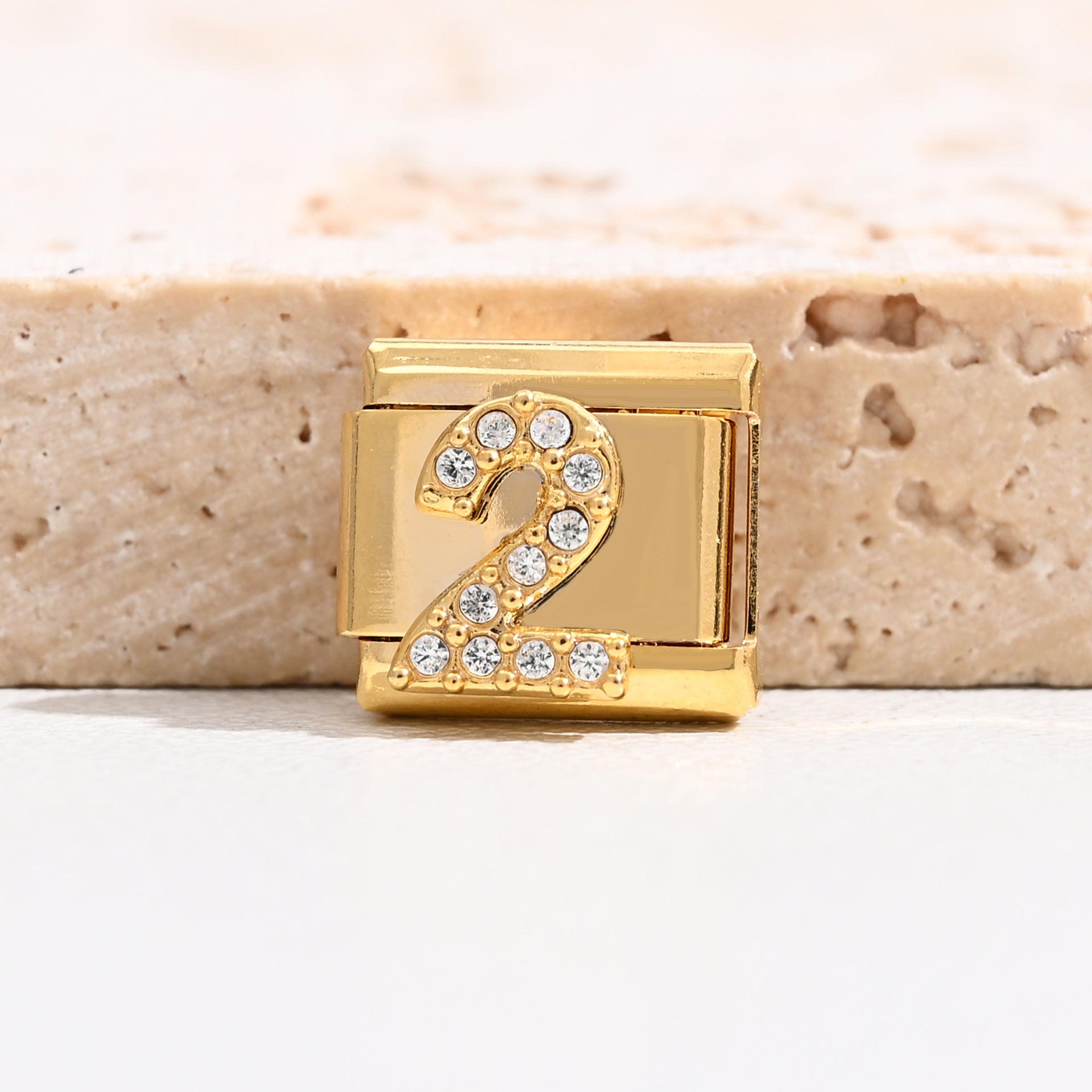 Wholesale Digital Italian Charm Starter Bracelets DIY sStainless Steel Composable Bracelet