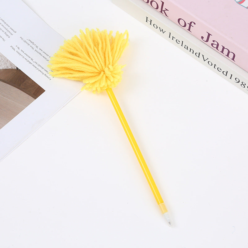 Wholesale Creative Brushed Ball Decompression Pen