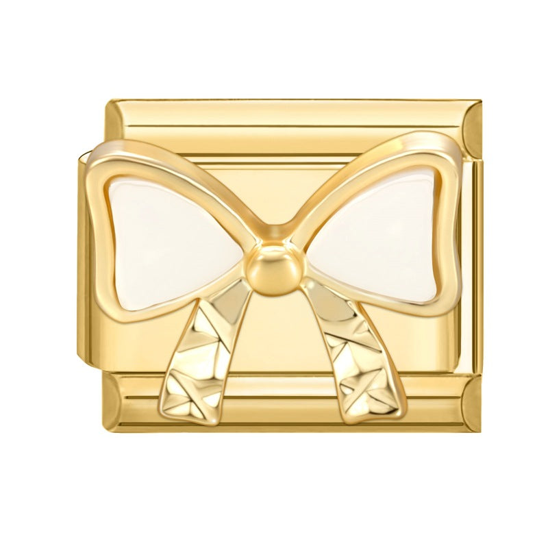 Wholesale Italian Charm Bracelet 9mm DIY Splicing Cute Creative Stainless Steel Composable Bracelet