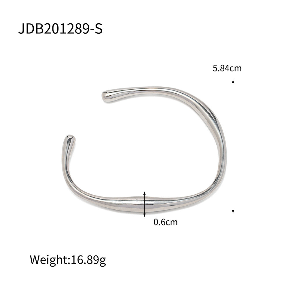 Wholesale Titanium Steel Bracelet 18K Gold-plated Multi-layer Full Diamond Pearl Bracelet ACC-BT-JieDing002