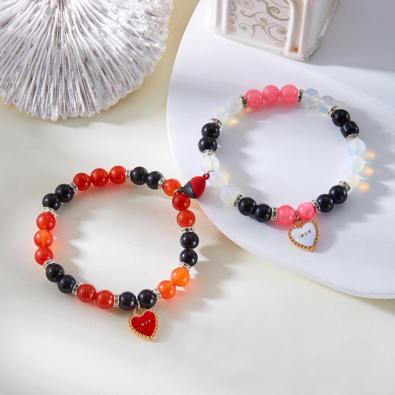 Wholesale  Versatile Valentine's Day Love Magnetic Couple Bracelet