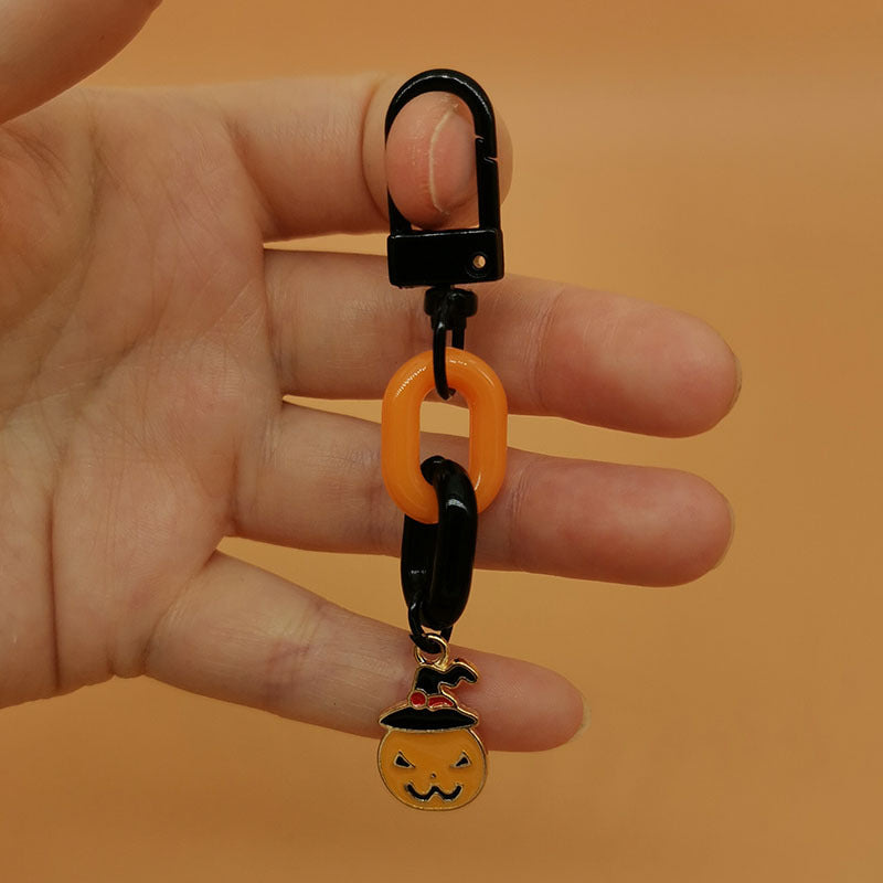 Wholesale Halloween Skull Bat Ghost Keychains ACC-KC-Haol002