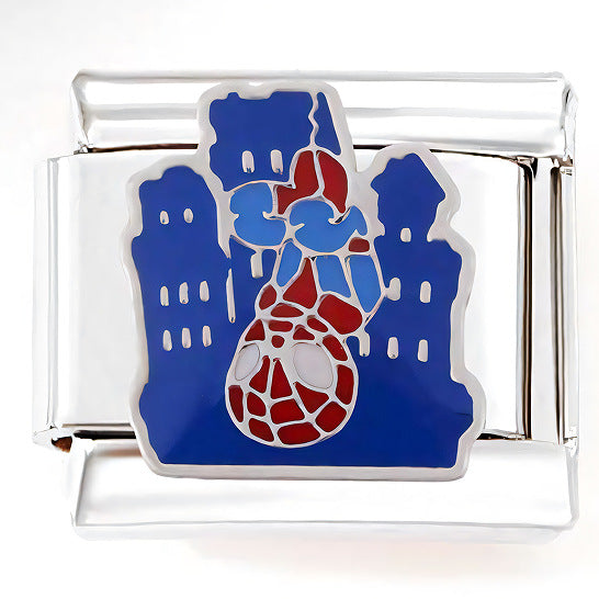 Wholesale DIY stainless steel bracelet little fox skull holiday style module bracelet