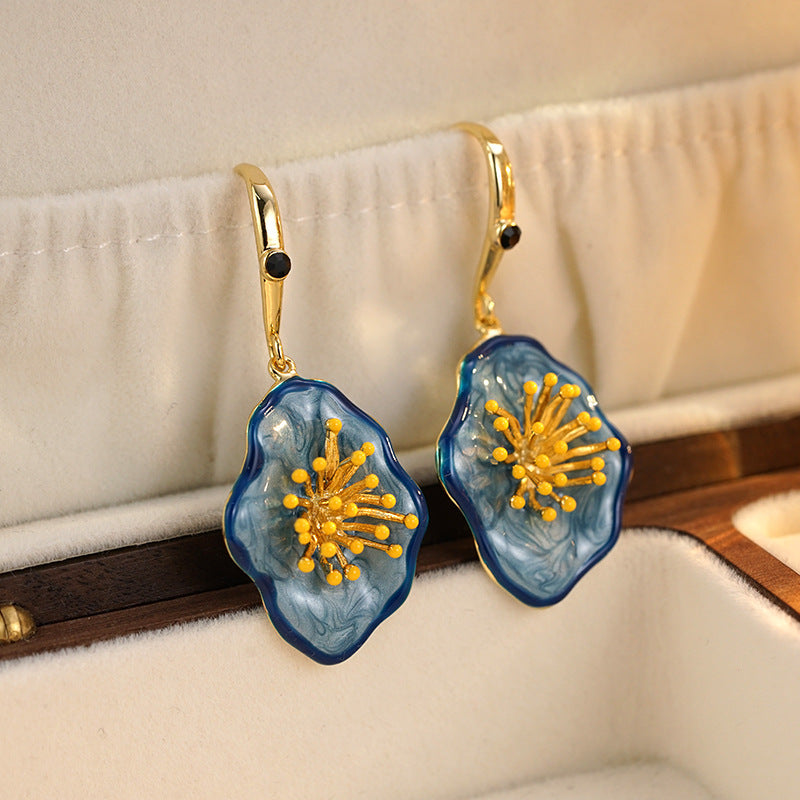 Wholesale  Earrings Flower Vintage Earrings