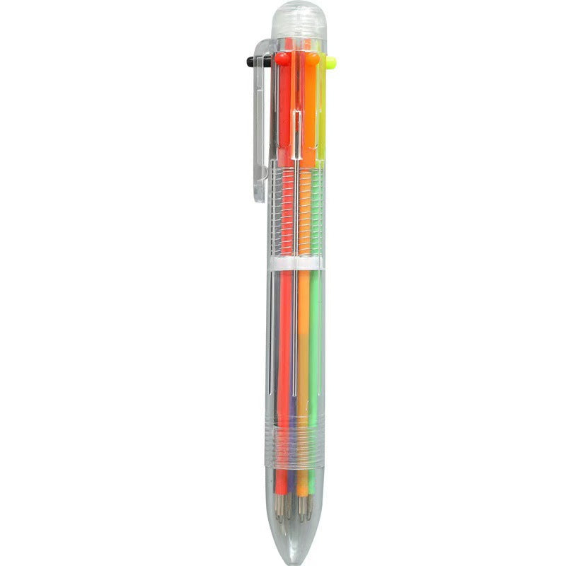 Wholesale Six Color Core Ballpoint Pen