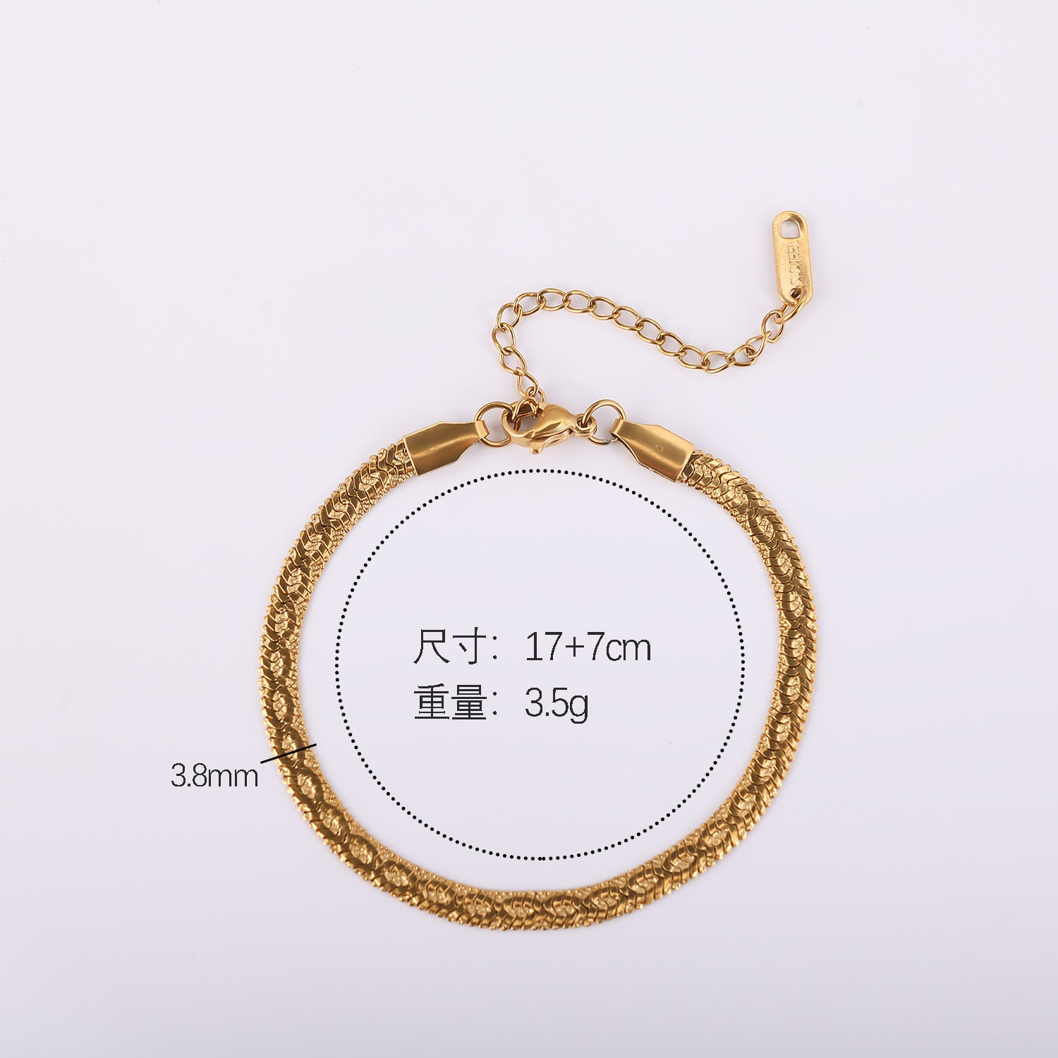 Wholesale Light Luxury Stainless Steel Cuban Chain