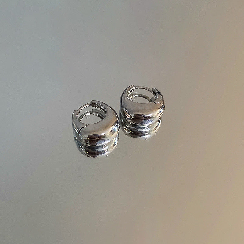 Wholesale  Metal U-shaped Geometric Ear Buckle Earrings