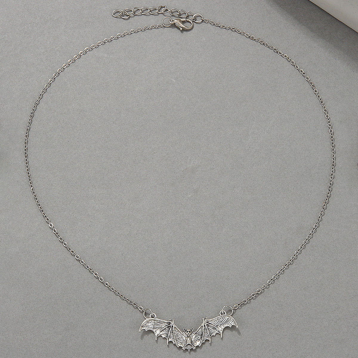 Wholesale Punk Bat Clavicle Chain Necklace  Gothic Fashion Accessory for Women Gift Boutique Resale