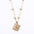 Wholesale  open and close Star Moon diamond lock necklace clavicle chain