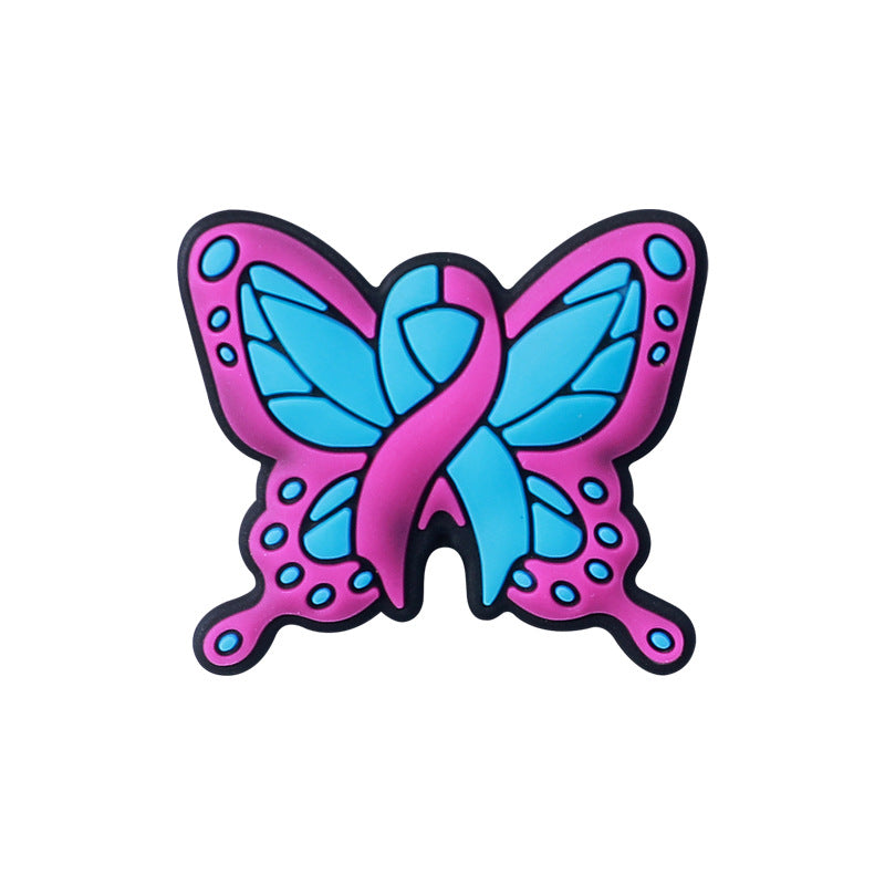 Wholesale 20pcs Rainbow Puzzle Silicone Focal Beads DIY Beaded Pen Accessories ACC-BDS-HeXing020