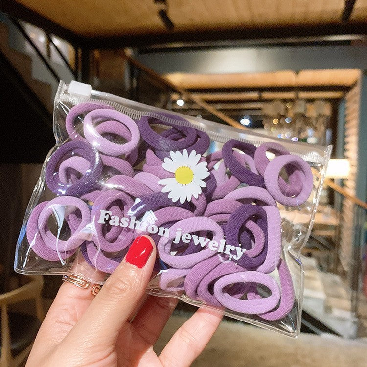 Wholesale 50pcs Children's Spandex Hair Scrunchies ACC-HS-Mengz001