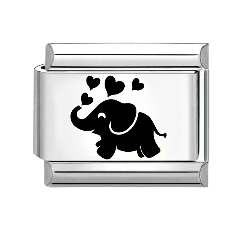 Wholesale Creative DIY Modular Bracelet with Animal and Heart Motifs Fashion Accessory Gift