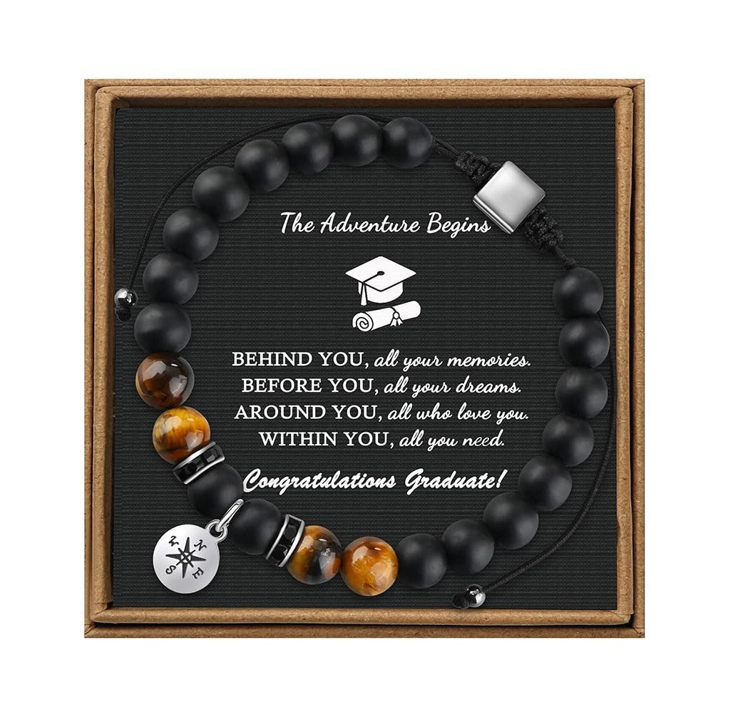 Wholesale Handmade Imperial Stone Compass Beaded Bracelet ACC-BT-zhixiang004