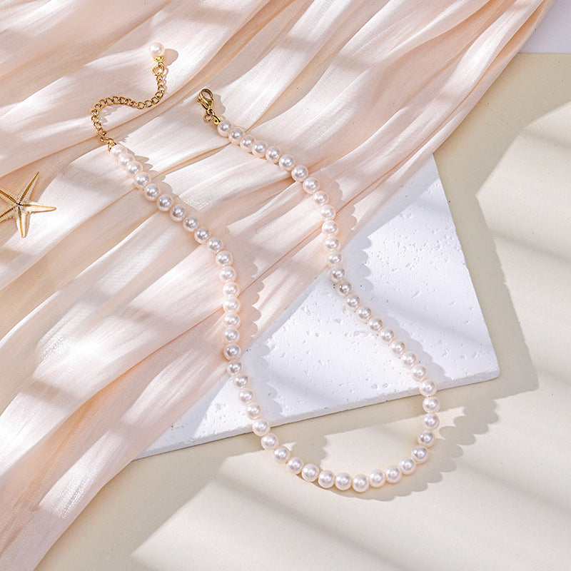Wholesale Pearl Necklace Clavicle Collar ACC-NE-Meihun001
