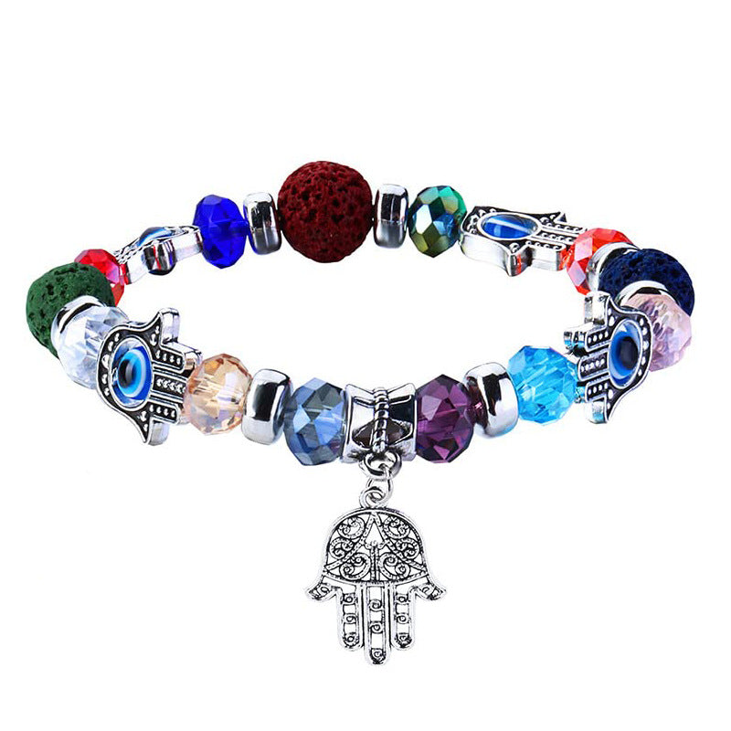 Wholesale Evil Eye Beaded Bracelet