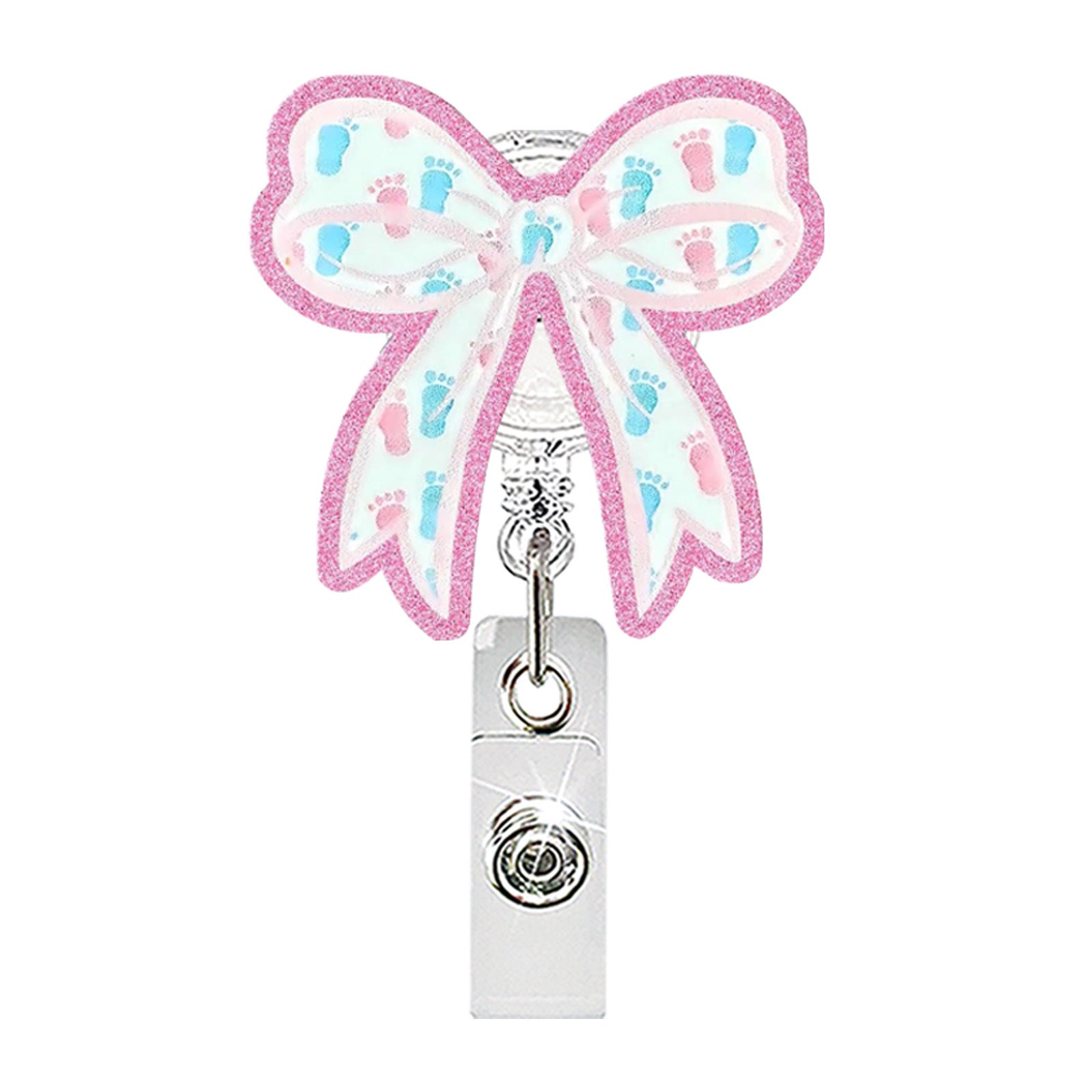Wholesale Stylish Retractable Badge Reel - Fashion ID Clip for Hospital Staff - Everyday Accessory Gift