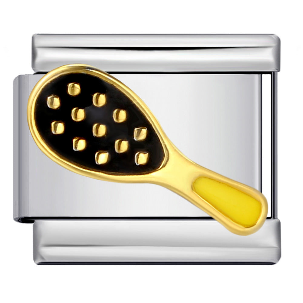 Wholesale Italian Charm Bracelet 9mm DIY Splicing Removable Sports Hobbies Stainless Steel Composable Bracelet