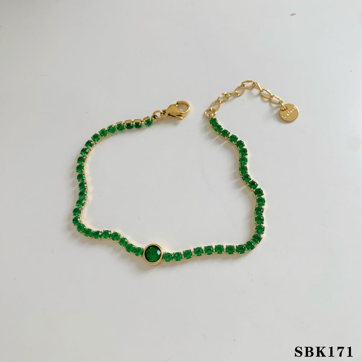 Großhandel mehrschichtiges Armbandanzug Edelstahl Eingelegtes Zirkonarmband