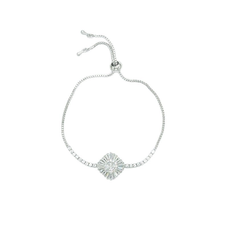 Wholesale Sparkling Zircon Elegant Bracelet