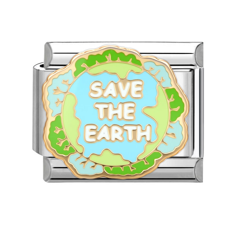 Wholesale Italian Charm Bracelet 9mm DIY Splicing Cute Creative Stainless Steel Composable Bracelet