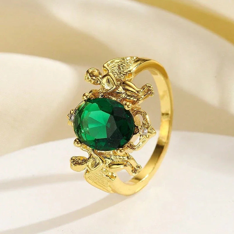Wholesale Geometric Gold Tone Women S Ring Stylish Alloy Fashion Jewelry Accessory For Everyday Wear