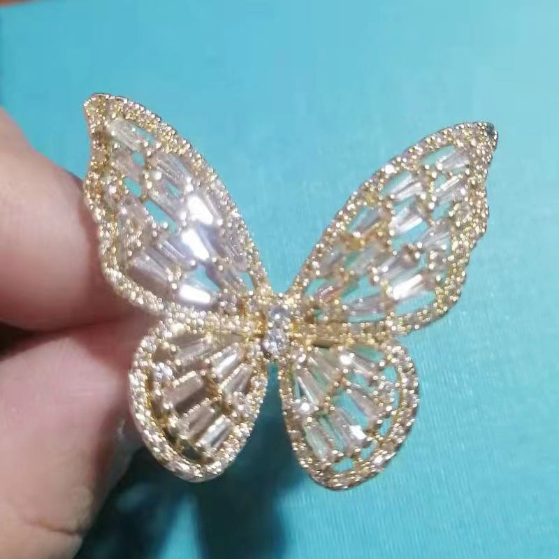 Wholesale Hollow butterfly without fading ring