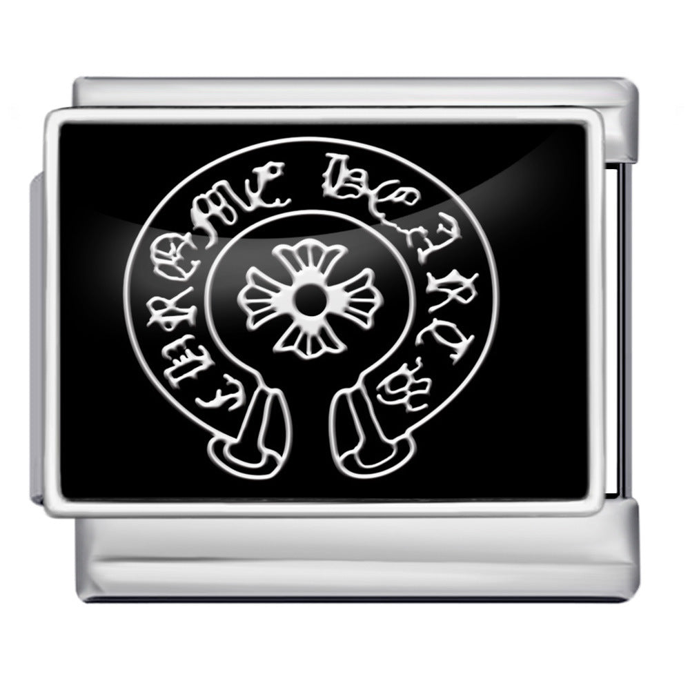 Wholesale  Italian Charm Bracelet 9mm DIY elastic personalized  Creative Stainless Steel Composable Bracelet