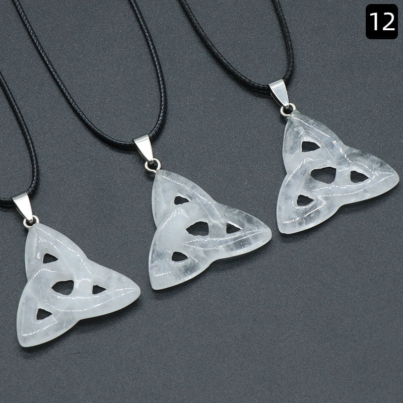 Wholesale Hollow Triangle Shape Pendant ACC-PT-KeSuo008