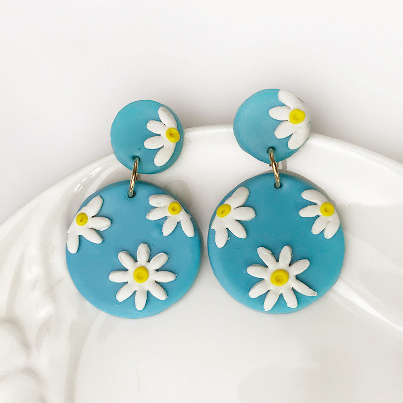 Wholesale Clay Bead Earrings  Cute Earrings Flower Earrings