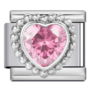 Wholesale  Italian ModularColorful ZirconTitanium Steel DIY  Bracelet