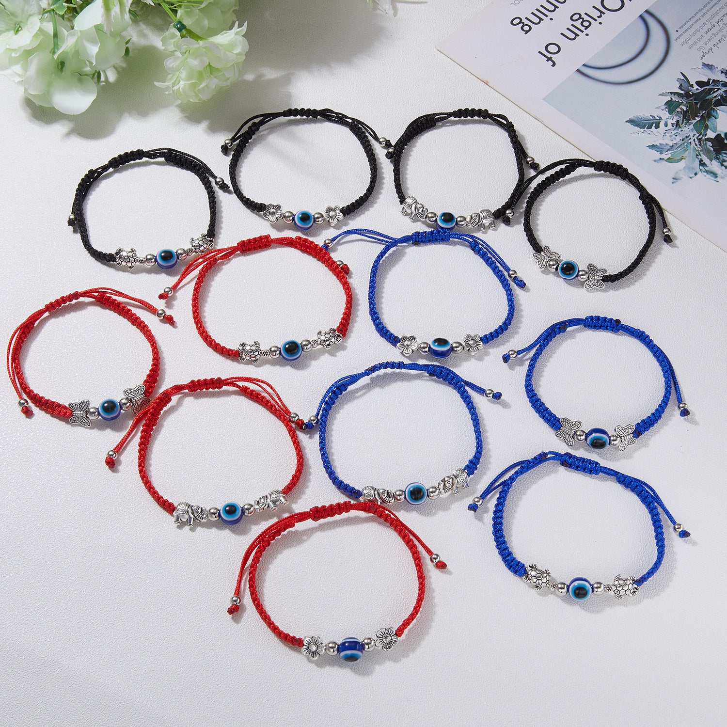 Wholesale Alloy Braided Adjustable Bracelet