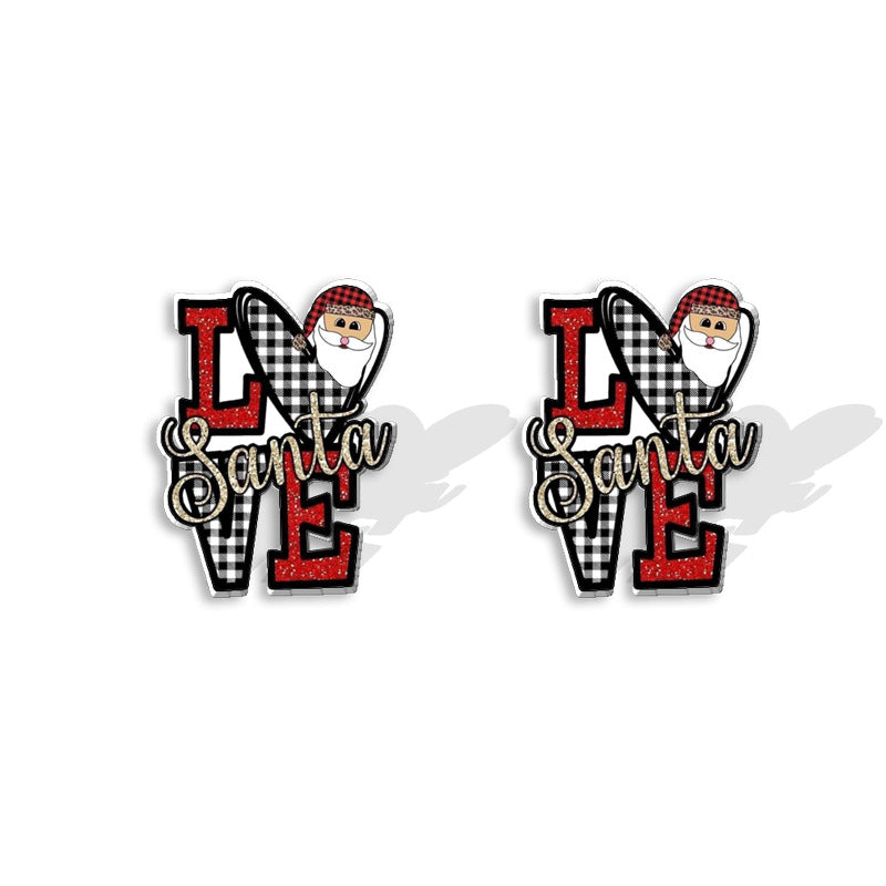 Wholesale Cartoon Cute Resin Earrings ACCVIP-ES-XiangLian021