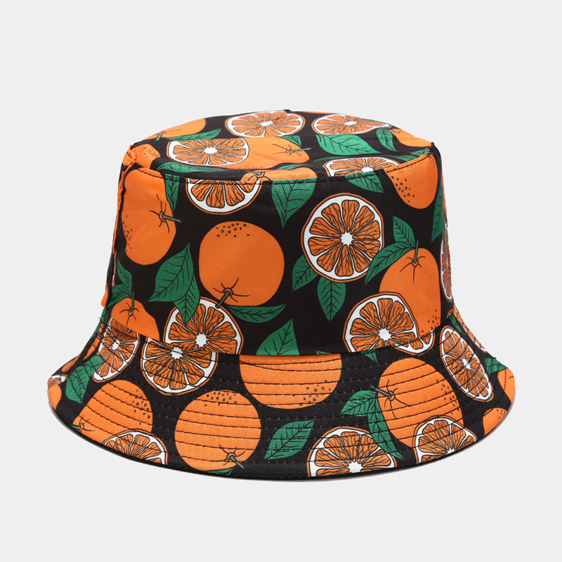 Wholesale fruit pattern bucket hat