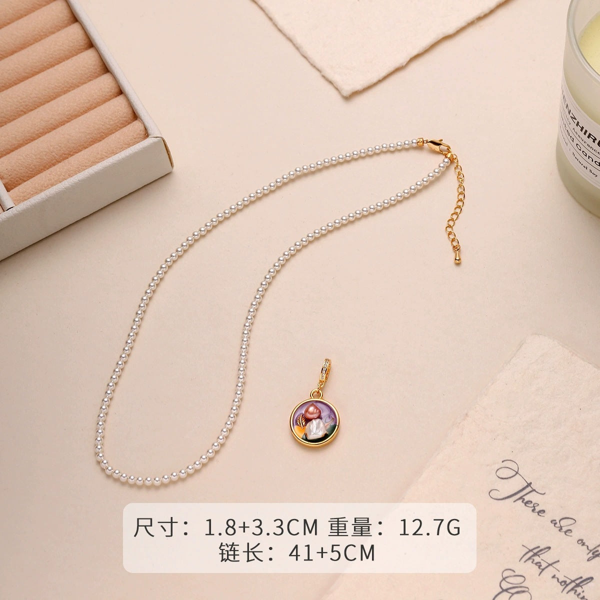 Wholesale Colorful Dopamine Beaded Necklace