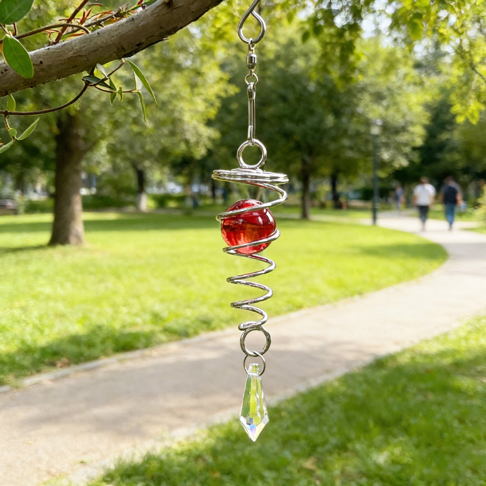 Wholesale Glass wind chime pendant